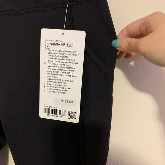 Lululemon Invigorate High-Rise Tight 25" - Picture 7 of 9